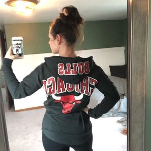 Chicago Bulls Hooded Long Sleeve